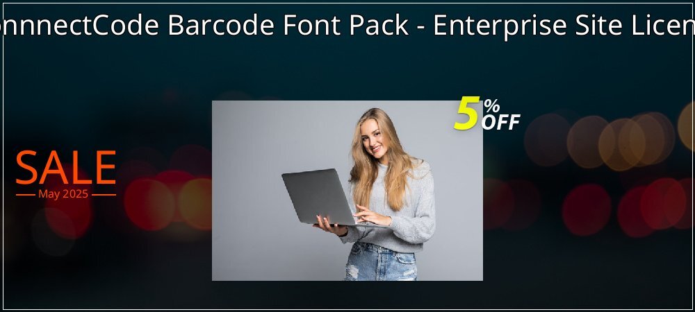 ConnnectCode Barcode Font Pack - Enterprise Site License coupon on National Walking Day discount