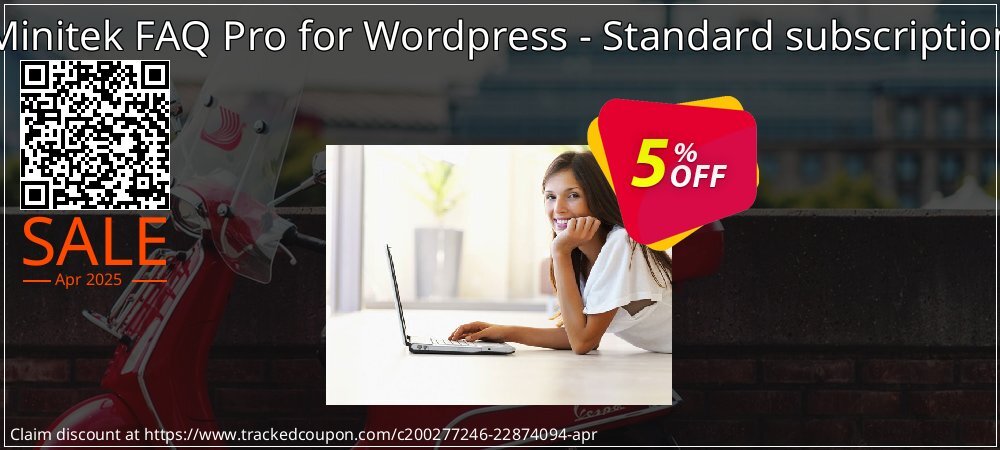 Minitek FAQ Pro for Wordpress - Standard subscription coupon on World Password Day super sale