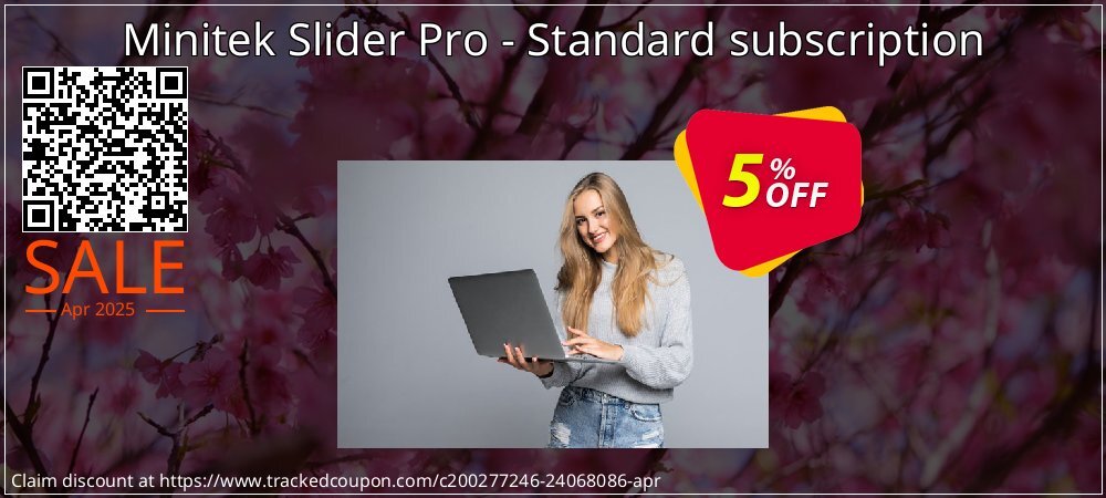 Minitek Slider Pro - Standard subscription coupon on World Party Day discount