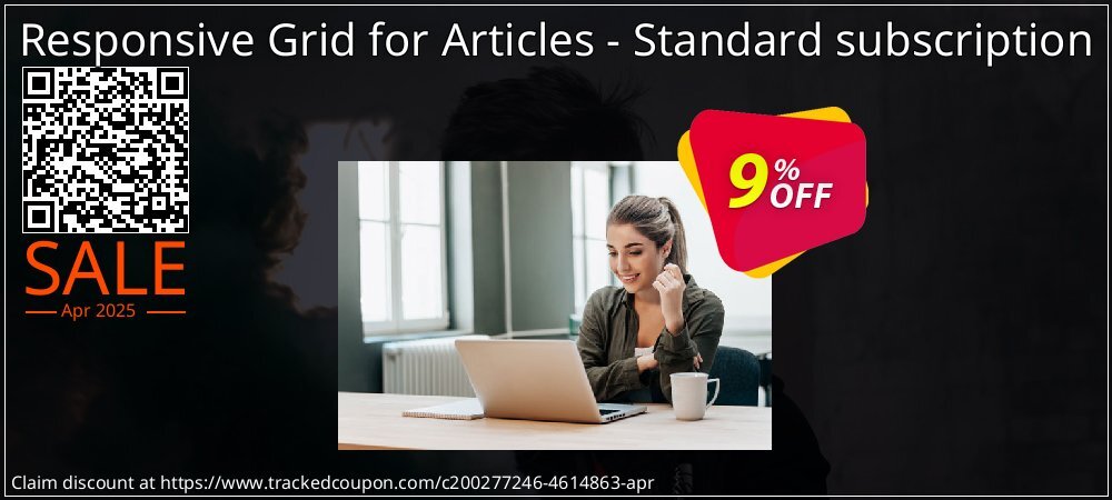 Responsive Grid for Articles - Standard subscription coupon on Constitution Memorial Day offer