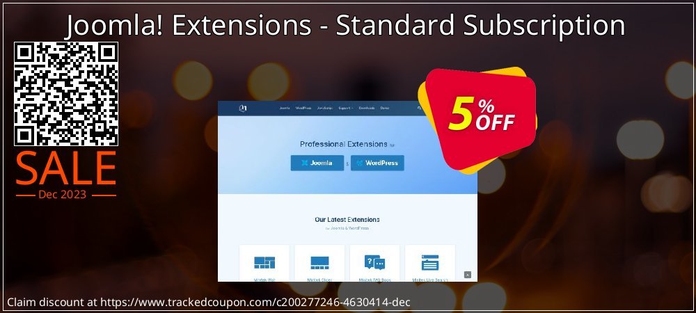 Joomla! Extensions - Standard Subscription coupon on Tell a Lie Day sales
