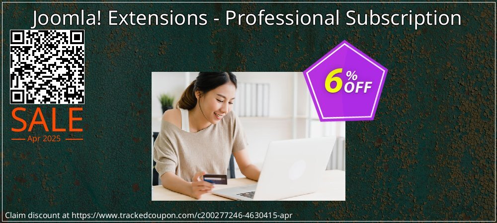 Joomla! Extensions - Professional Subscription coupon on World Backup Day sales