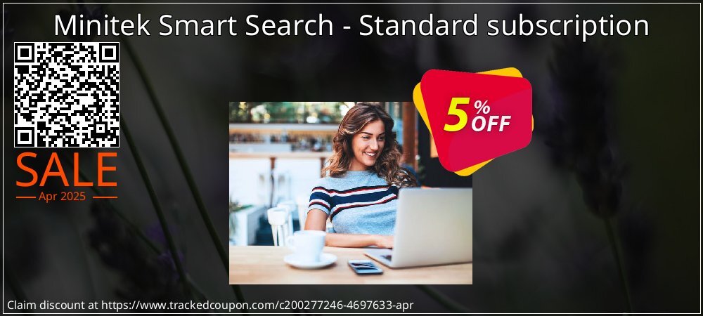 Minitek Smart Search - Standard subscription coupon on Constitution Memorial Day promotions