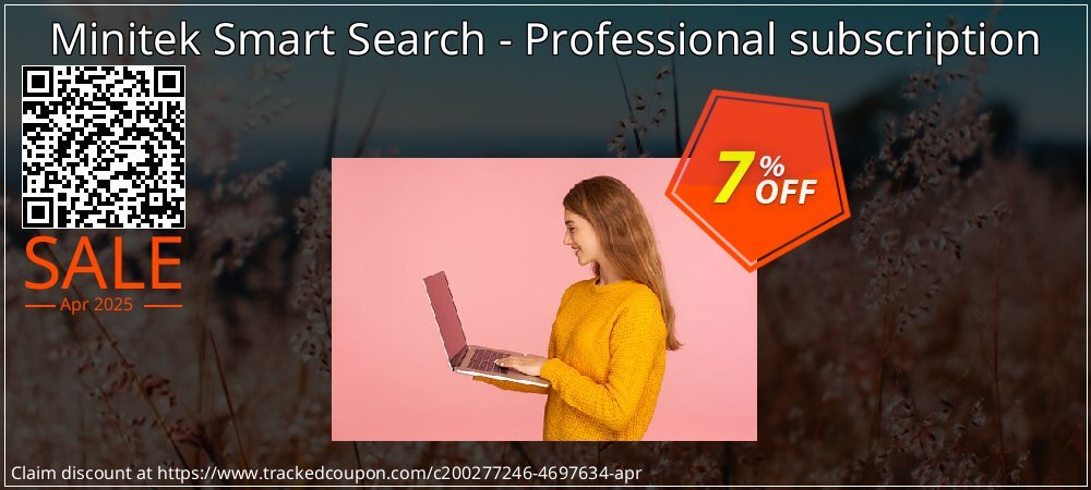 Minitek Smart Search - Professional subscription coupon on World Password Day sales