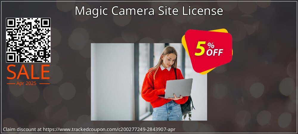 Magic Camera Site License coupon on April Fools' Day offering sales