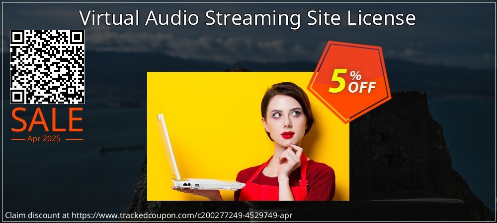 Virtual Audio Streaming Site License coupon on Tell a Lie Day discount