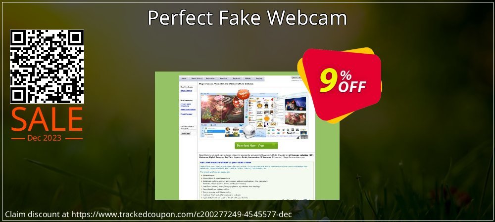 Perfect Fake Webcam coupon on April Fools' Day sales