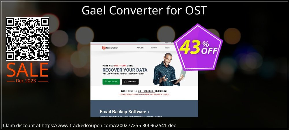 Claim 43% OFF Gael Converter for OST Coupon discount January, 2020