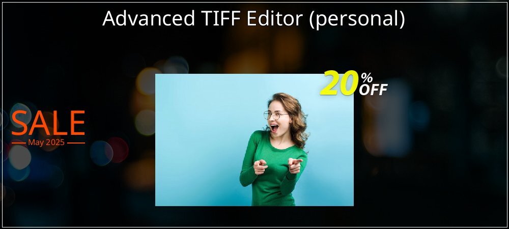 Advanced TIFF Editor - personal  coupon on National Memo Day offer
