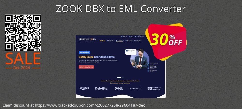 ZOOK DBX to EML Converter coupon on Working Day deals