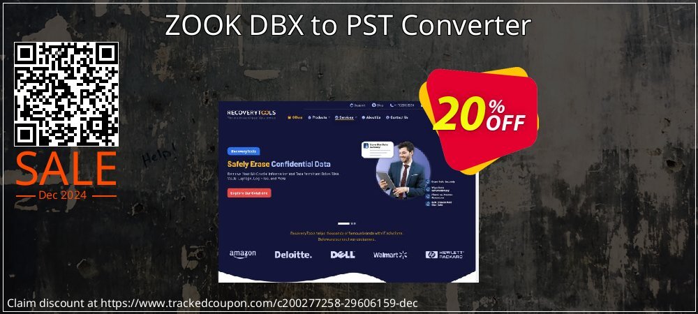 ZOOK DBX to PST Converter coupon on World Password Day offer