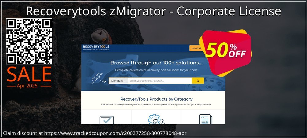 Recoverytools zMigrator - Corporate License coupon on Easter Day sales