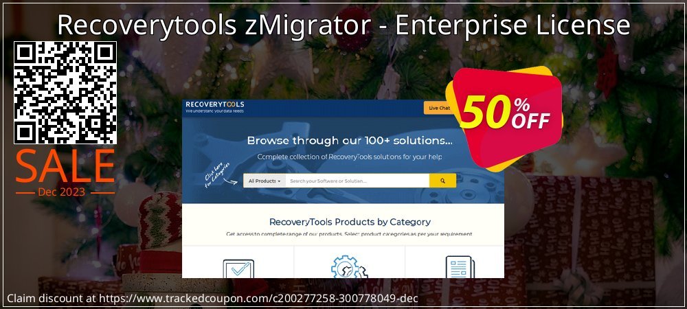 Recoverytools zMigrator - Enterprise License coupon on Tell a Lie Day deals