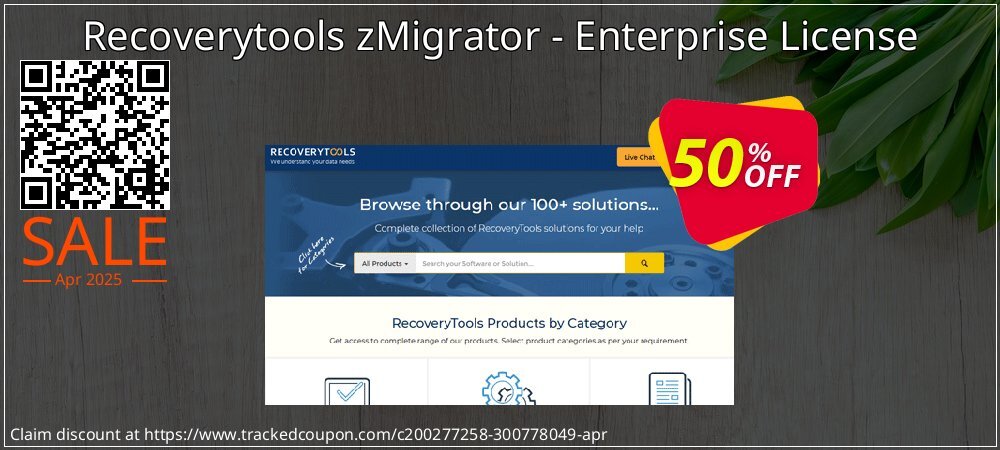 Recoverytools zMigrator - Enterprise License coupon on World Password Day offer