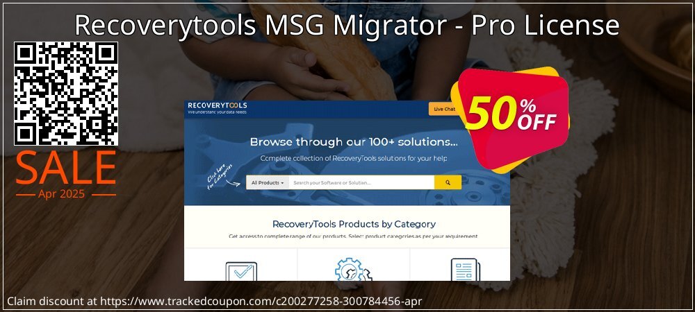 Recoverytools MSG Migrator - Pro License coupon on World Party Day sales