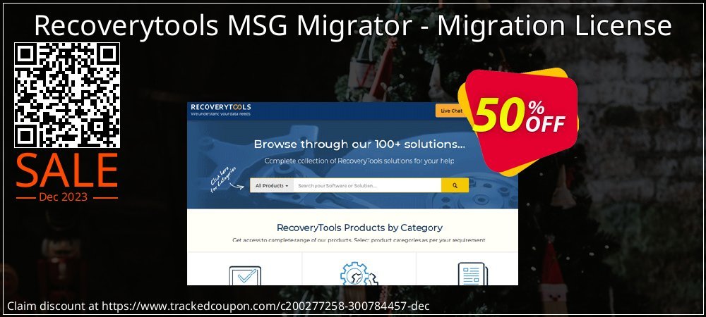 Recoverytools MSG Migrator - Migration License coupon on April Fools' Day deals