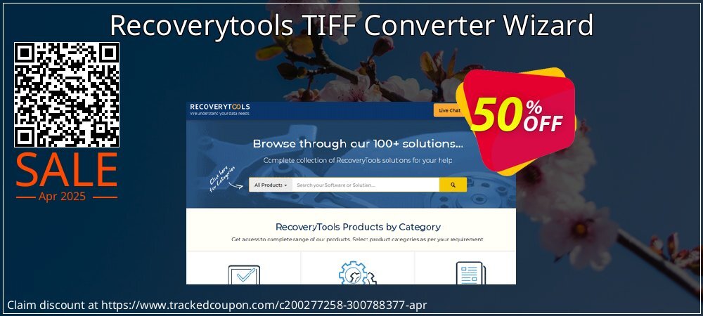 Recoverytools TIFF Converter Wizard coupon on April Fools' Day super sale