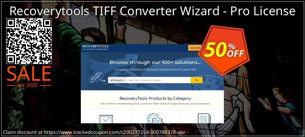 Recoverytools TIFF Converter Wizard - Pro License coupon on Virtual Vacation Day super sale