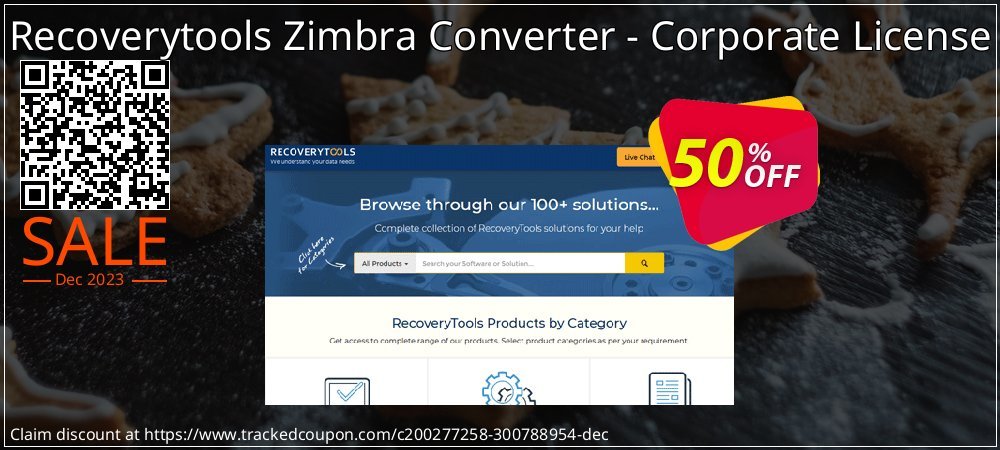 Recoverytools Zimbra Converter - Corporate License coupon on World Password Day promotions