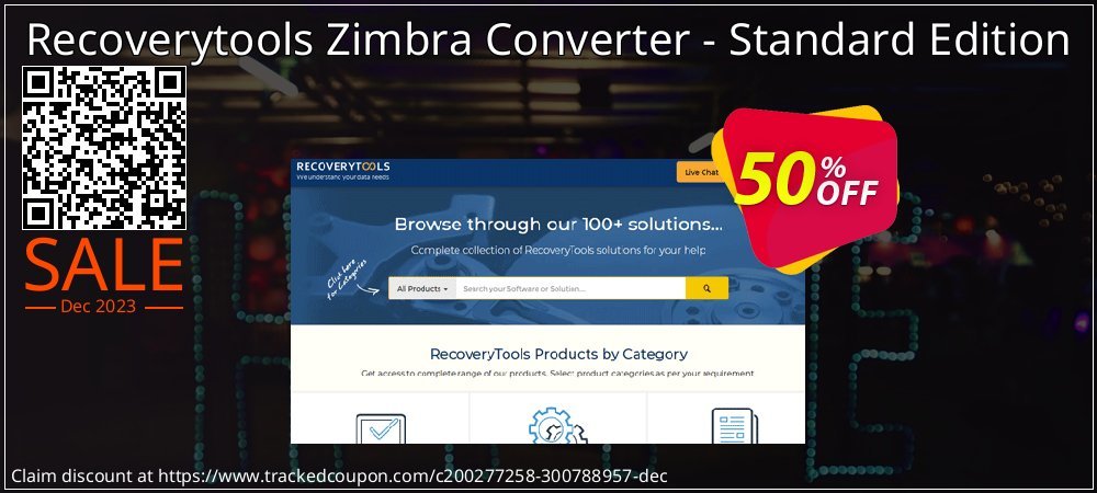 Recoverytools Zimbra Converter - Standard Edition coupon on April Fools' Day deals
