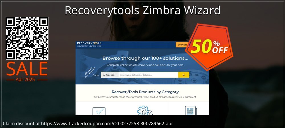 Recoverytools Zimbra Wizard coupon on April Fools' Day offering discount