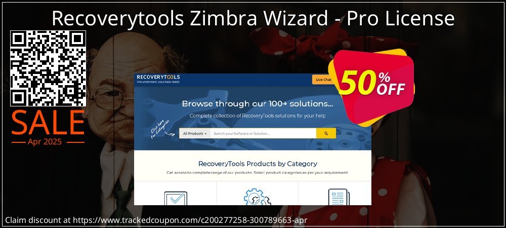 Recoverytools Zimbra Wizard - Pro License coupon on National Pizza Party Day super sale