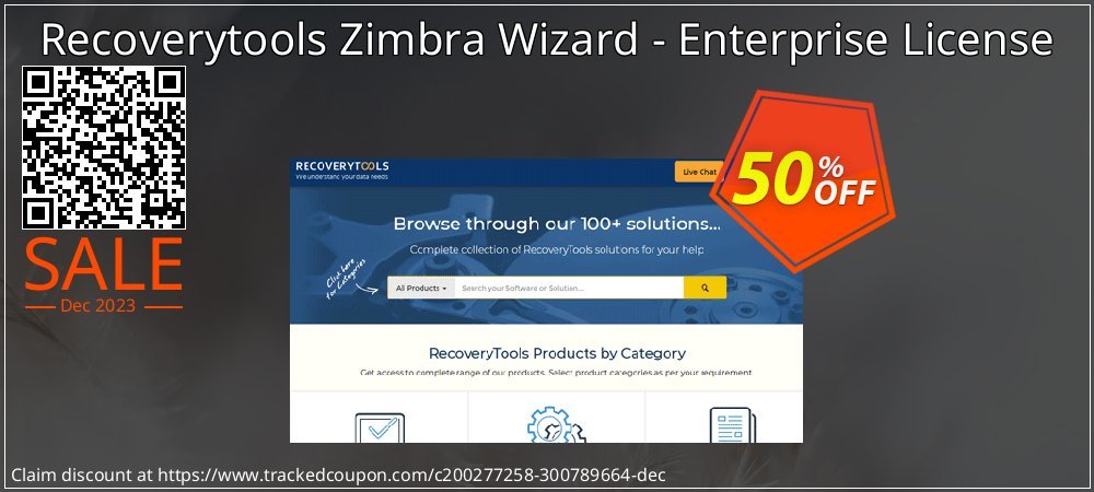 Recoverytools Zimbra Wizard - Enterprise License coupon on Tell a Lie Day super sale