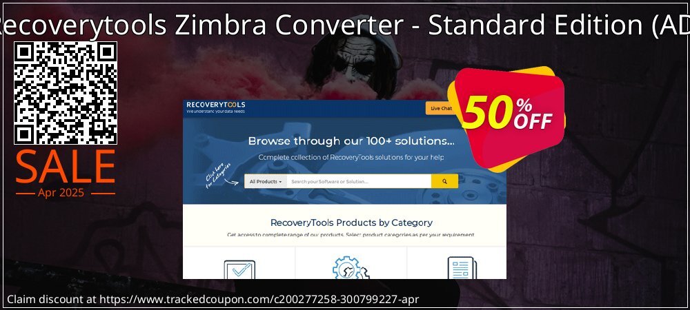 Recoverytools Zimbra Converter - Standard Edition - AD  coupon on Working Day discount