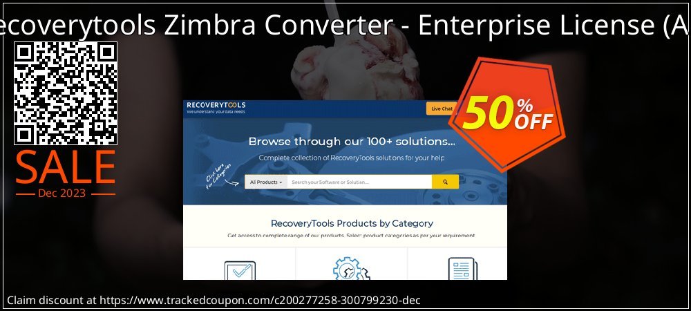 Recoverytools Zimbra Converter - Enterprise License - AD  coupon on Mother Day super sale