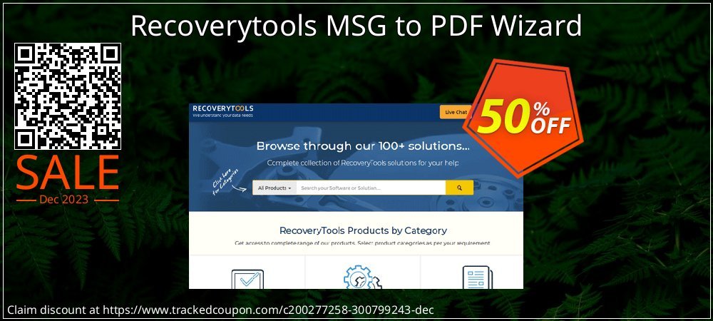 Recoverytools MSG to PDF Wizard coupon on Constitution Memorial Day deals