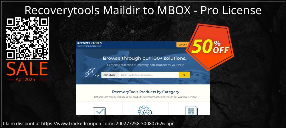 Recoverytools Maildir to MBOX - Pro License coupon on Palm Sunday discount