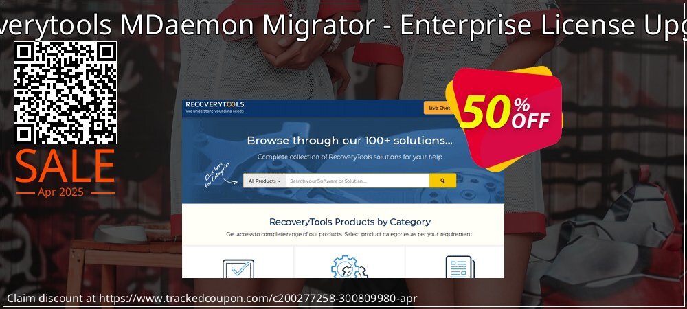 Recoverytools MDaemon Migrator - Enterprise License Upgrade coupon on Mother Day deals