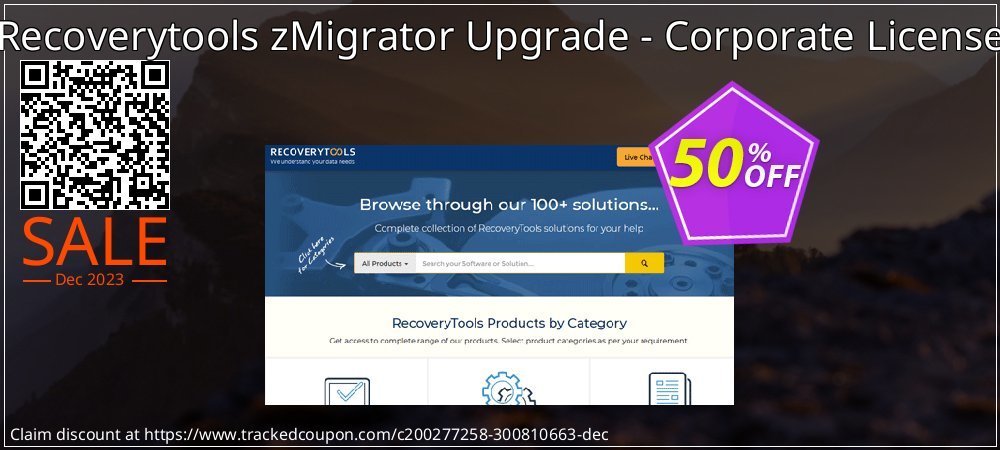Recoverytools zMigrator Upgrade - Corporate License coupon on Easter Day promotions