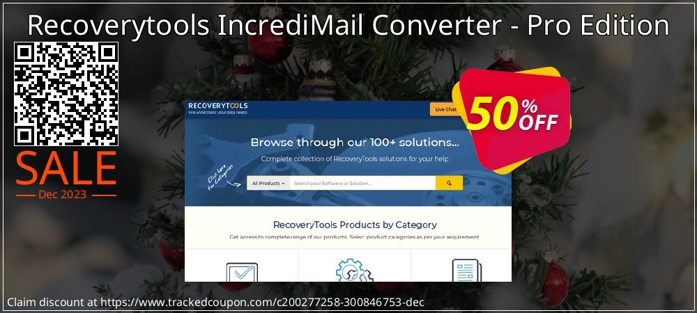 Recoverytools IncrediMail Converter - Pro Edition coupon on Constitution Memorial Day sales
