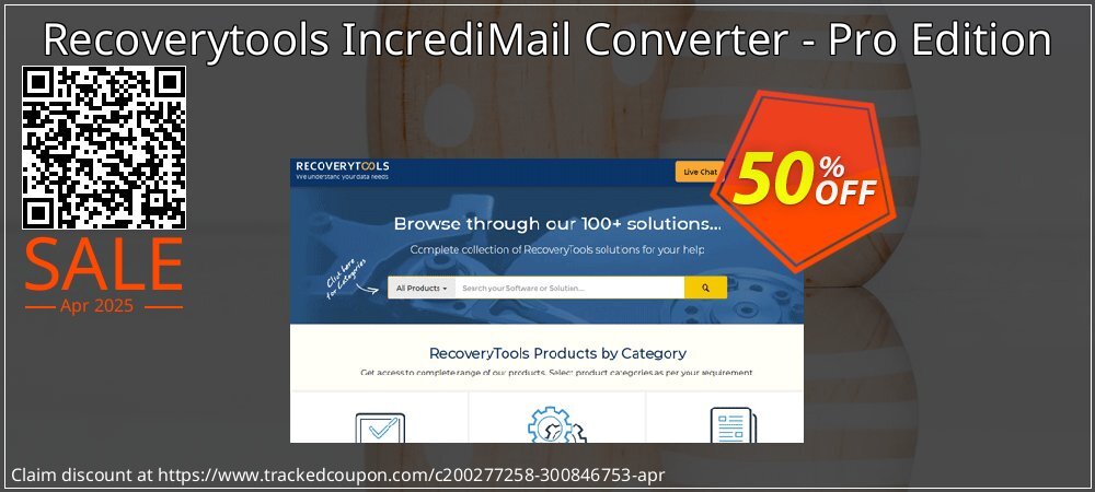 Recoverytools IncrediMail Converter - Pro Edition coupon on Constitution Memorial Day sales