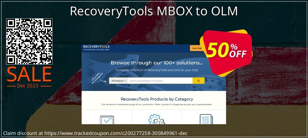 RecoveryTools MBOX to OLM coupon on World Party Day discount