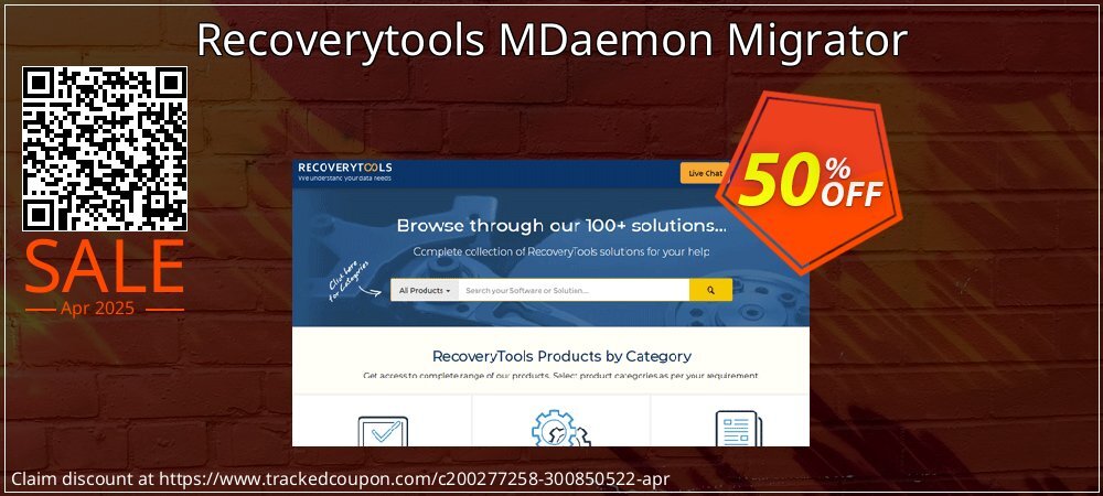 Recoverytools MDaemon Migrator coupon on Working Day discounts