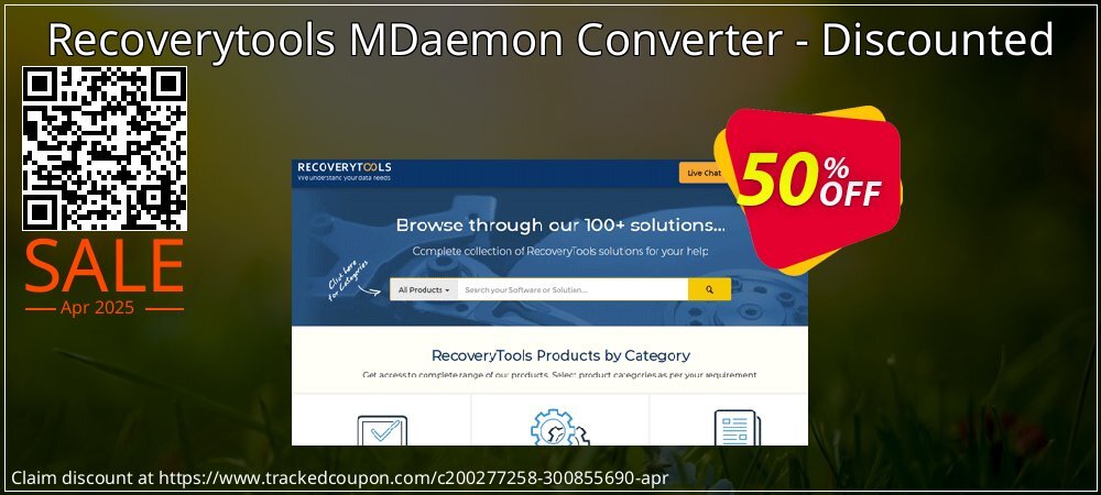 Recoverytools MDaemon Converter - Discounted coupon on National Walking Day promotions