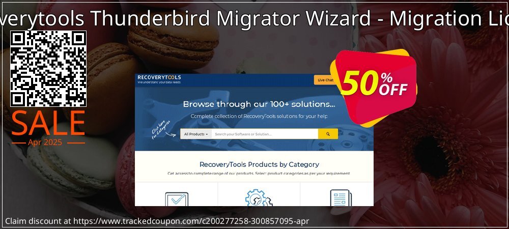 Recoverytools Thunderbird Migrator Wizard - Migration License coupon on Mother Day deals