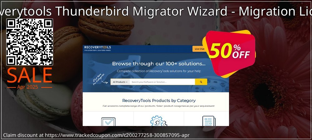 Recoverytools Thunderbird Migrator Wizard - Migration License coupon on National Walking Day sales