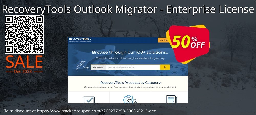 RecoveryTools Outlook Migrator - Enterprise License coupon on Easter Day offering discount