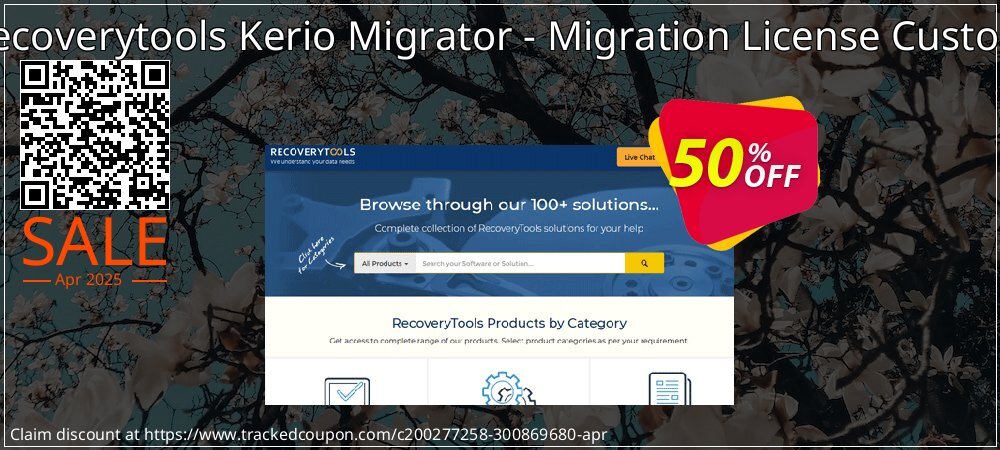 Recoverytools Kerio Migrator - Migration License Custom coupon on National Walking Day discount