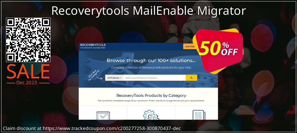 Recoverytools MailEnable Migrator coupon on April Fools' Day offering discount