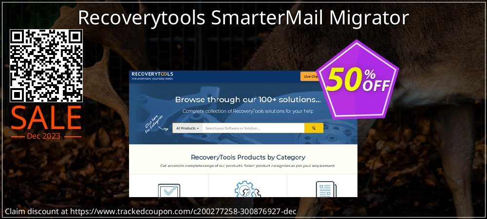 Recoverytools SmarterMail Migrator coupon on April Fools' Day offering sales