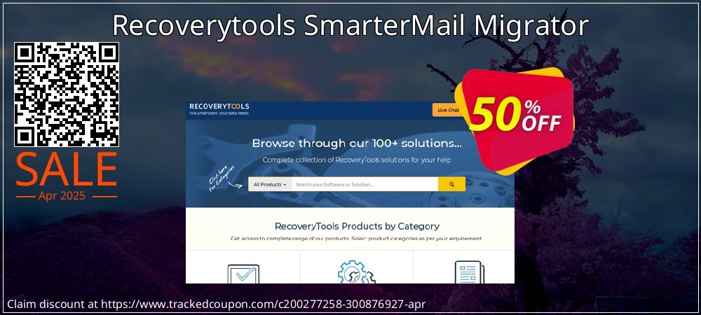 Recoverytools SmarterMail Migrator coupon on April Fools' Day offering sales