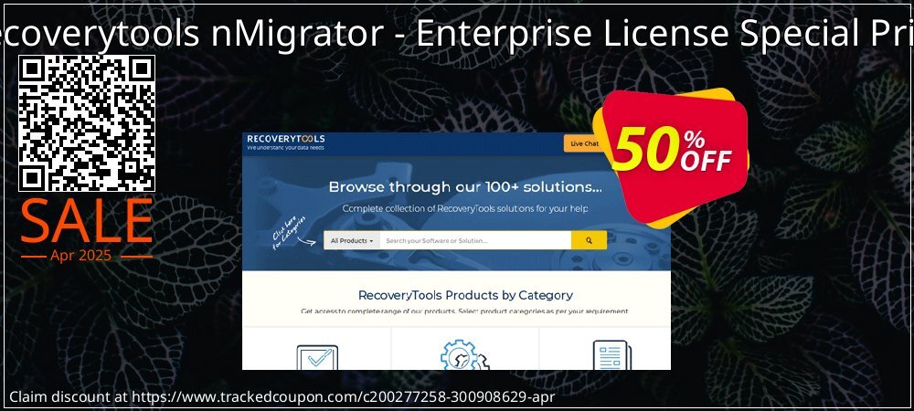 Recoverytools nMigrator - Enterprise License Special Price coupon on World Password Day deals