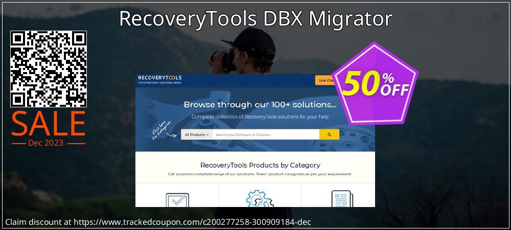 RecoveryTools DBX Migrator coupon on Tell a Lie Day super sale