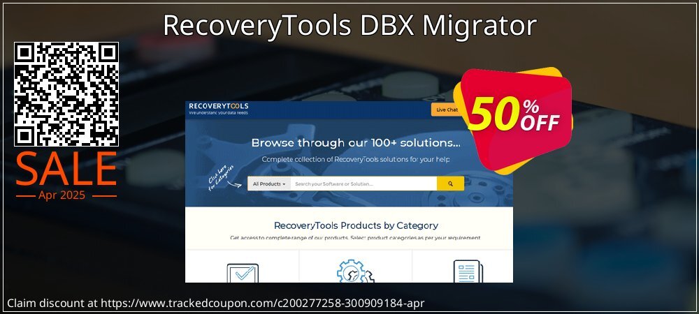 RecoveryTools DBX Migrator coupon on Tell a Lie Day super sale