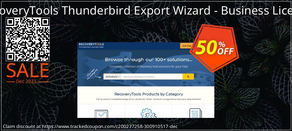 RecoveryTools Thunderbird Export Wizard - Business License coupon on April Fools Day super sale