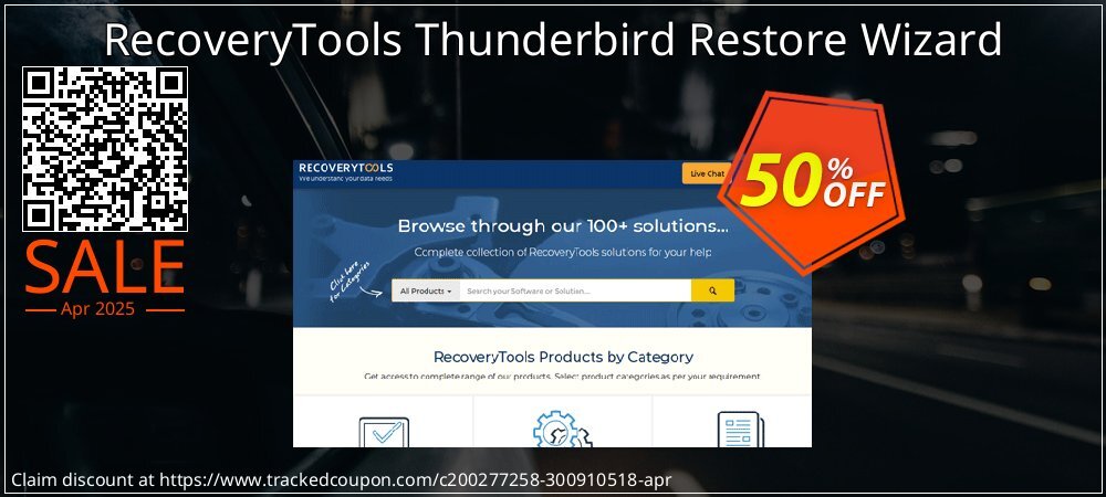 RecoveryTools Thunderbird Restore Wizard coupon on Constitution Memorial Day sales